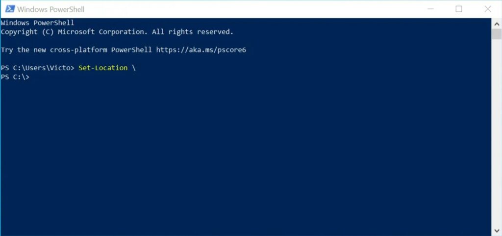 Powershell access