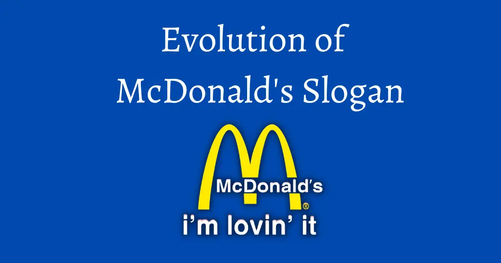 McDonald's Slogan